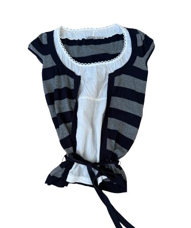 Kookai gestreiftes Shirt, Gr. 34