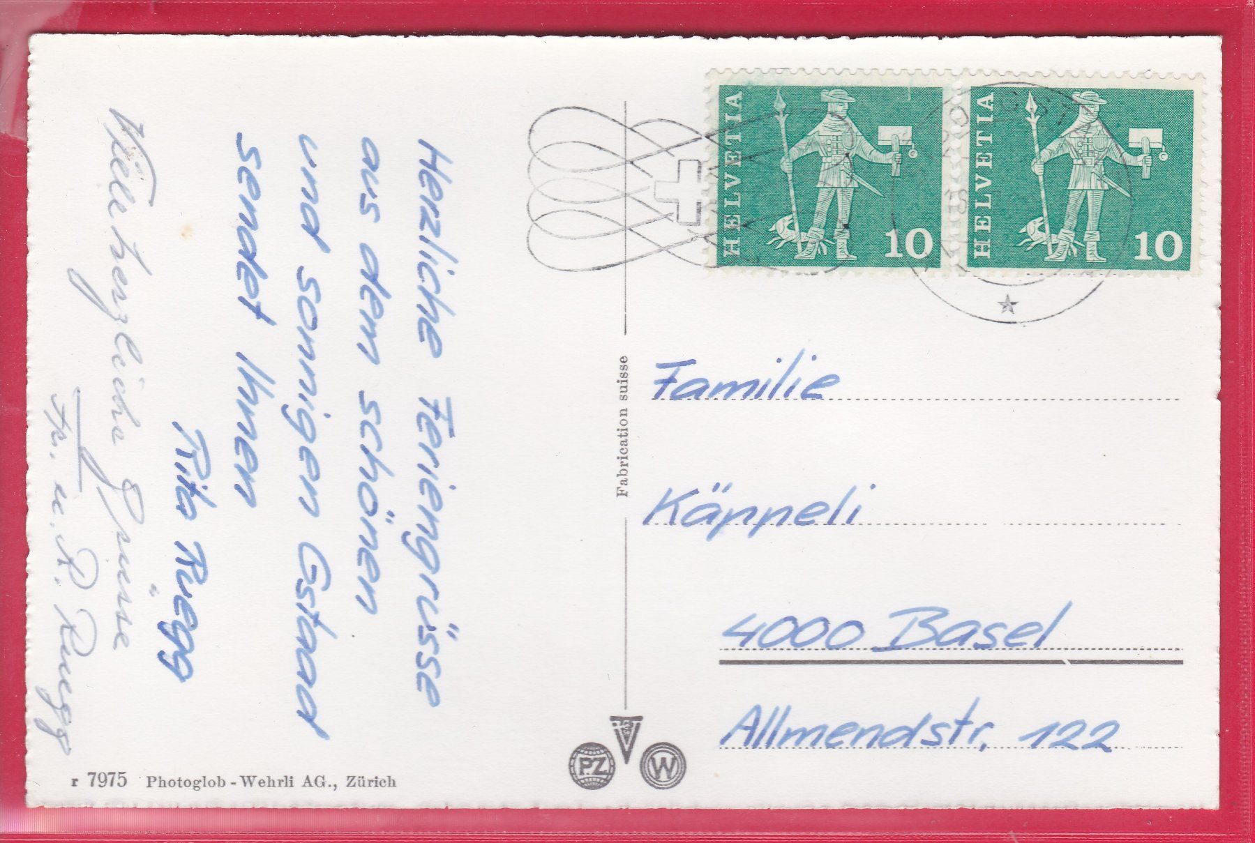 Cartoline postali: GSTAAD 1050m M.O.B., 5-BILDER – Usato da Oberrieden venduto da Gebirgsstelze 1