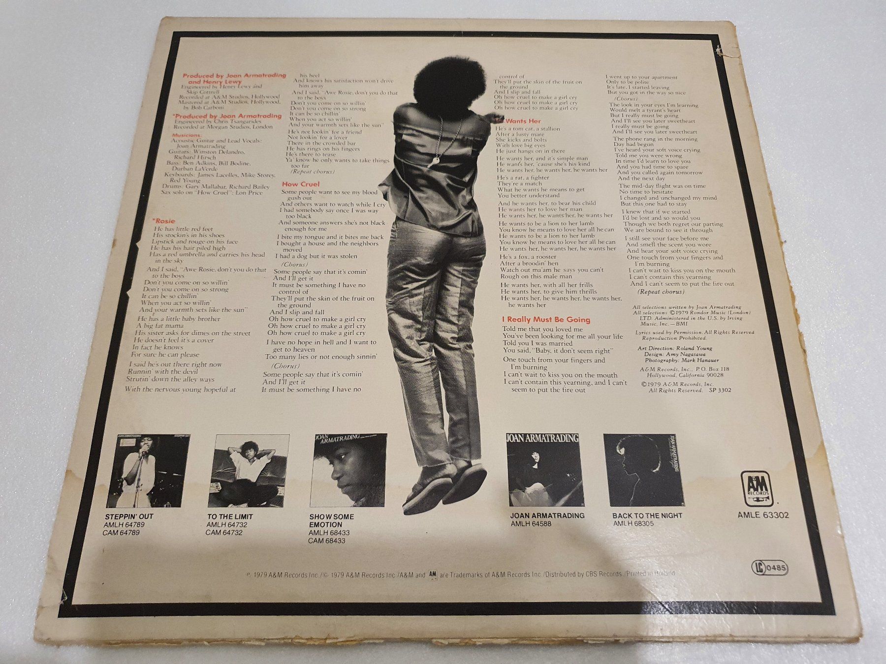 Dischi in vinile: Joan Armatrading – How Cruel – Usato da Uster venduto da Vinyl-Leidenschaft 2