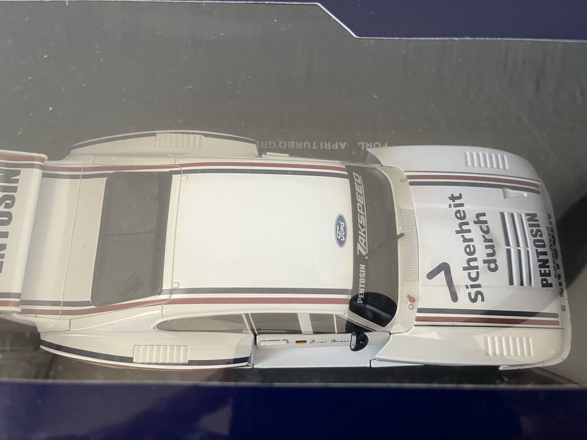 Ford Modellini d'auto: Ford Capri Gr.5. Nr.7.  1:18 – Nuovo e nell'imballaggio originale da Rümlang venduto da Papamoll4 2