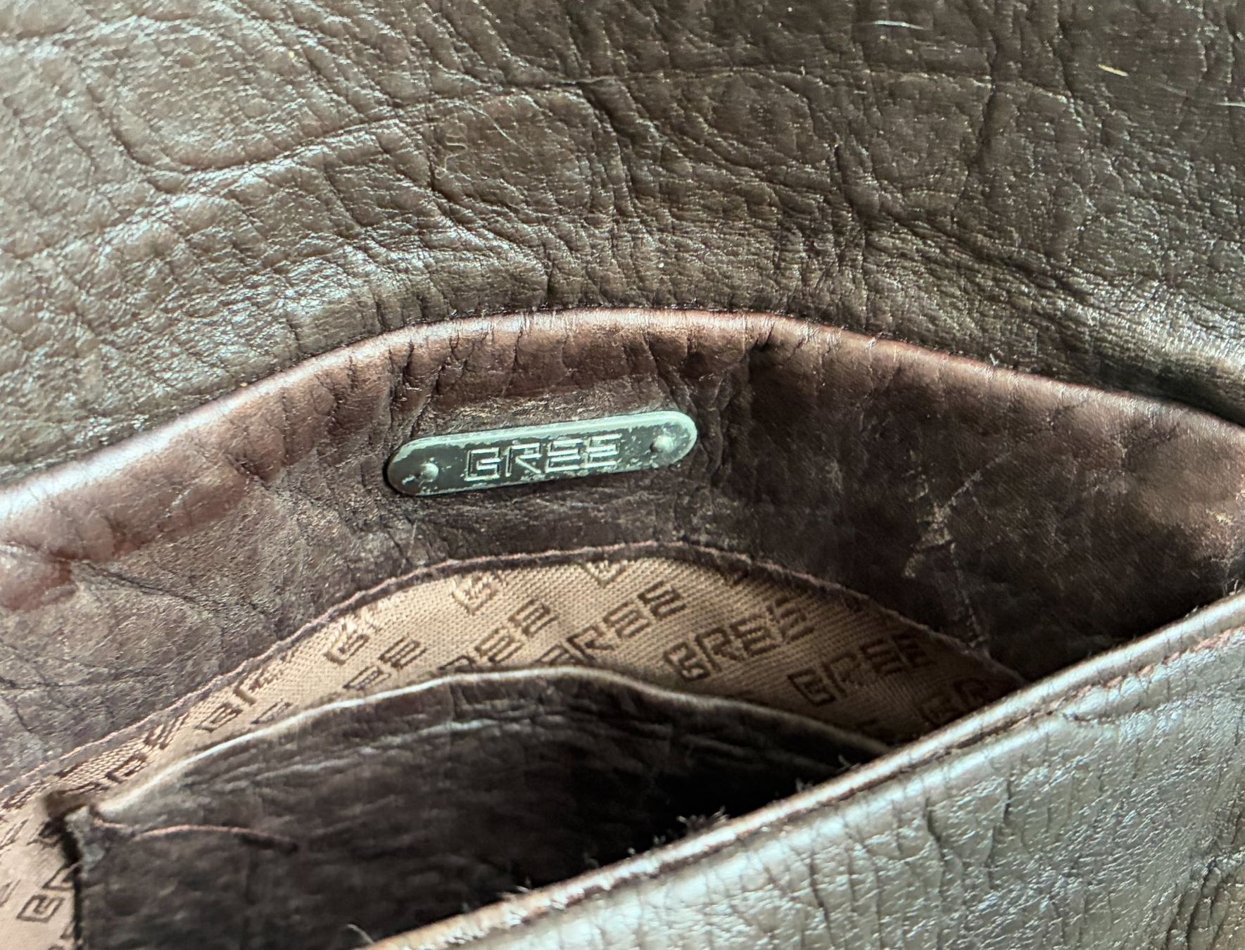 Bree Borse da donna: Vintage Ledertasche von BREE in Braun – Usato da Kloten venduto da Nephty 6