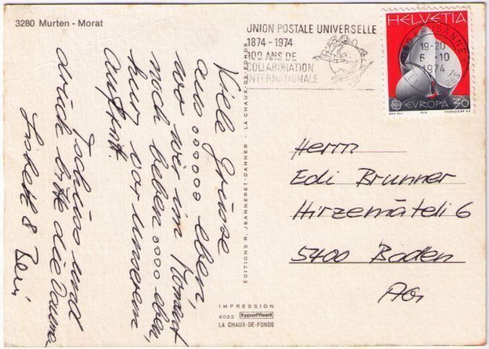 Cartes postales: Murten – D'occasion à Binningen par Mountainrider 1