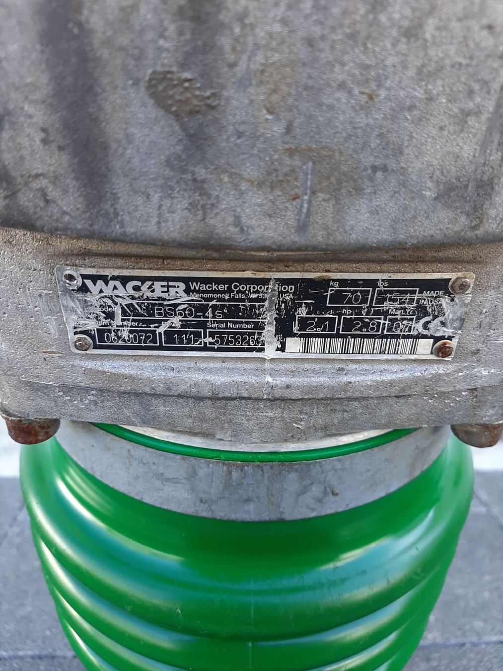 Wacker Neuson Alle Maschinen: Grabenstampfer Rammer Wacker Neuson – Gebraucht aus Rain von Kleinmoto 5