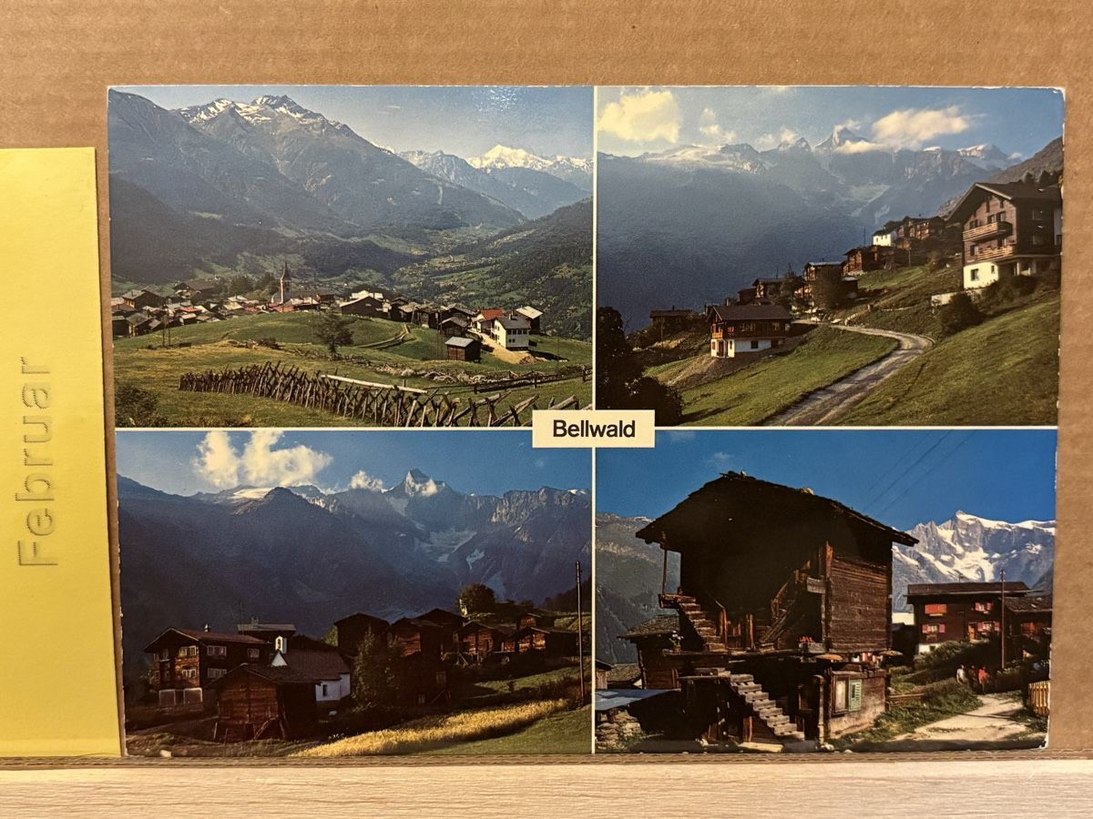 Cartoline postali: AK von Bellwald – Usato da Rümlang venduto da Kartenpost1
