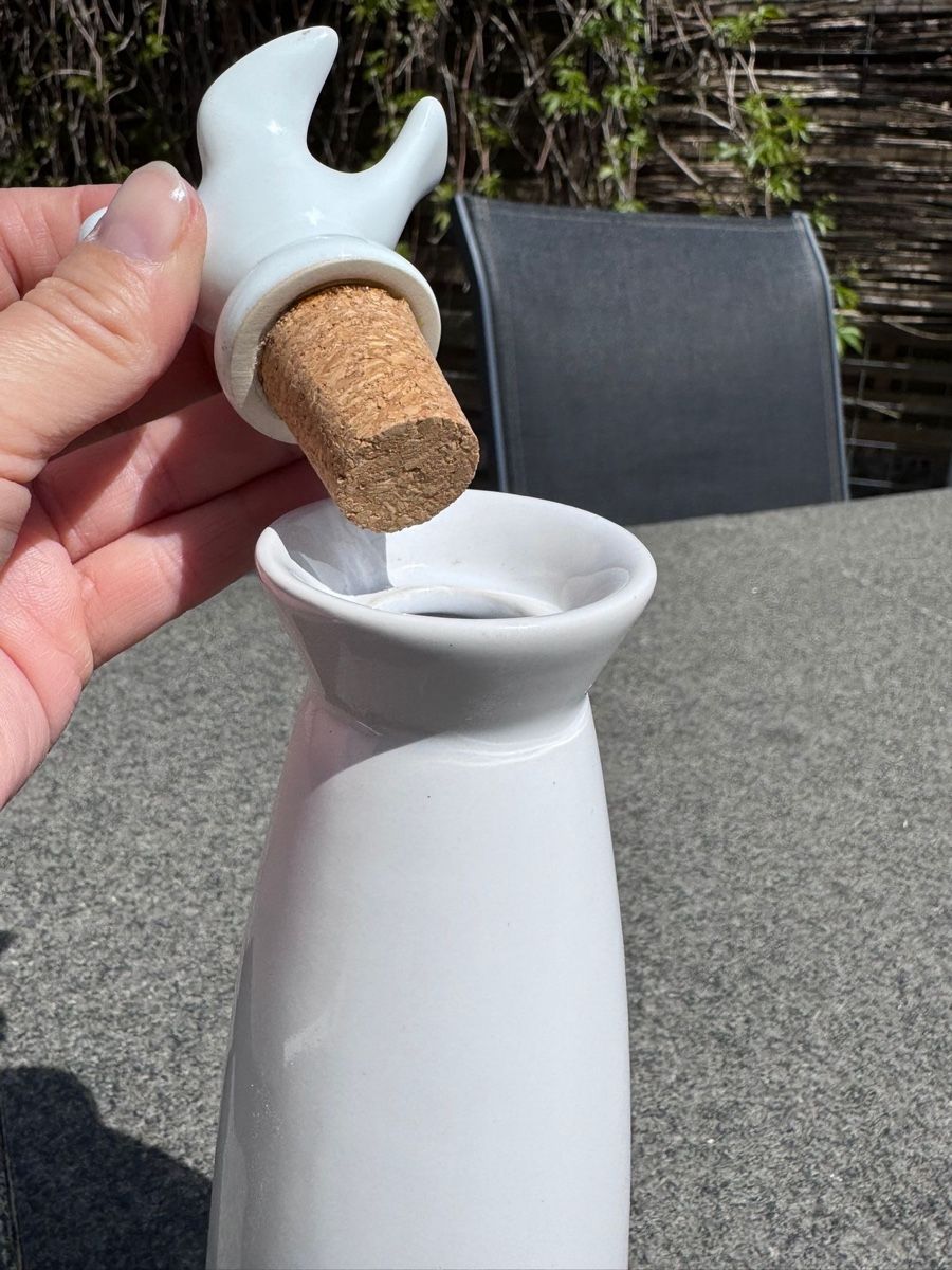 Altro in Stoviglie & Bicchieri: Essig oder Ölflasche Keramik Vogelmotiv – Usato da Niederbüren venduto da poschti 6