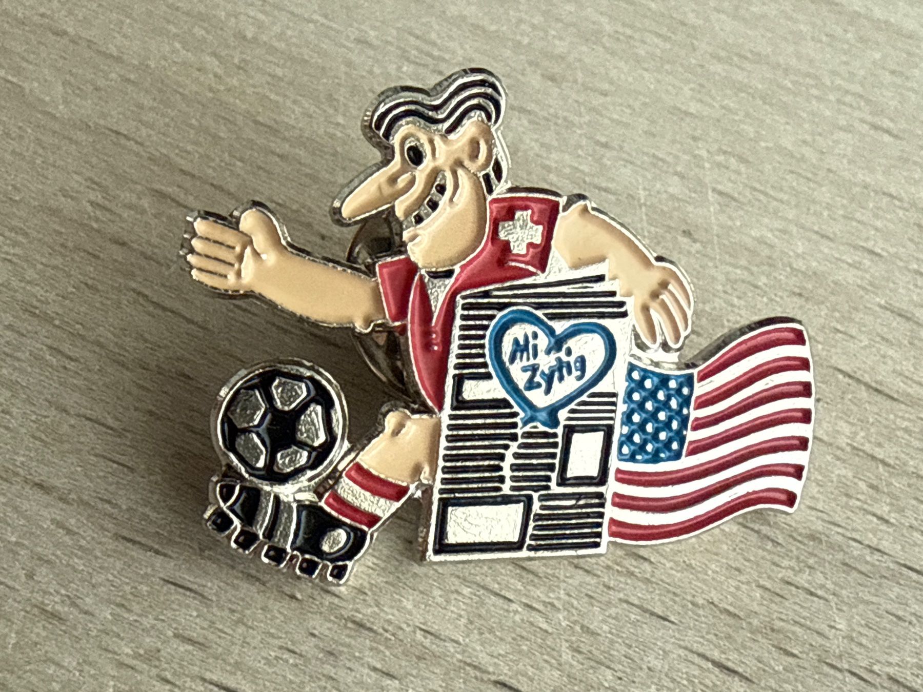 Plaketten & Abzeichen: Pin WM USA94 – Gebraucht aus Glattbrugg von Schweigmatt