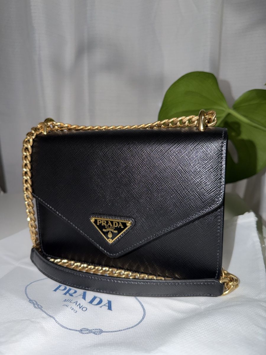 Prada Borse da donna: Prada Saffiano Soft Handtasche Schwarz Nero TU – Nuovo (secondo la descrizione) da Thayngen venduto da Fxbienne 1
