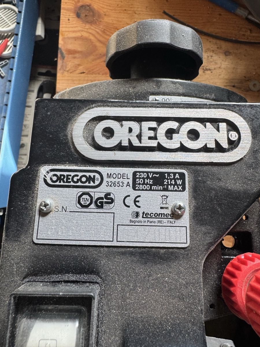 Oregon Alle Werkzeuge: Affuteuse Oregon – Gebraucht aus Troistorrents von joj_6wd5 1