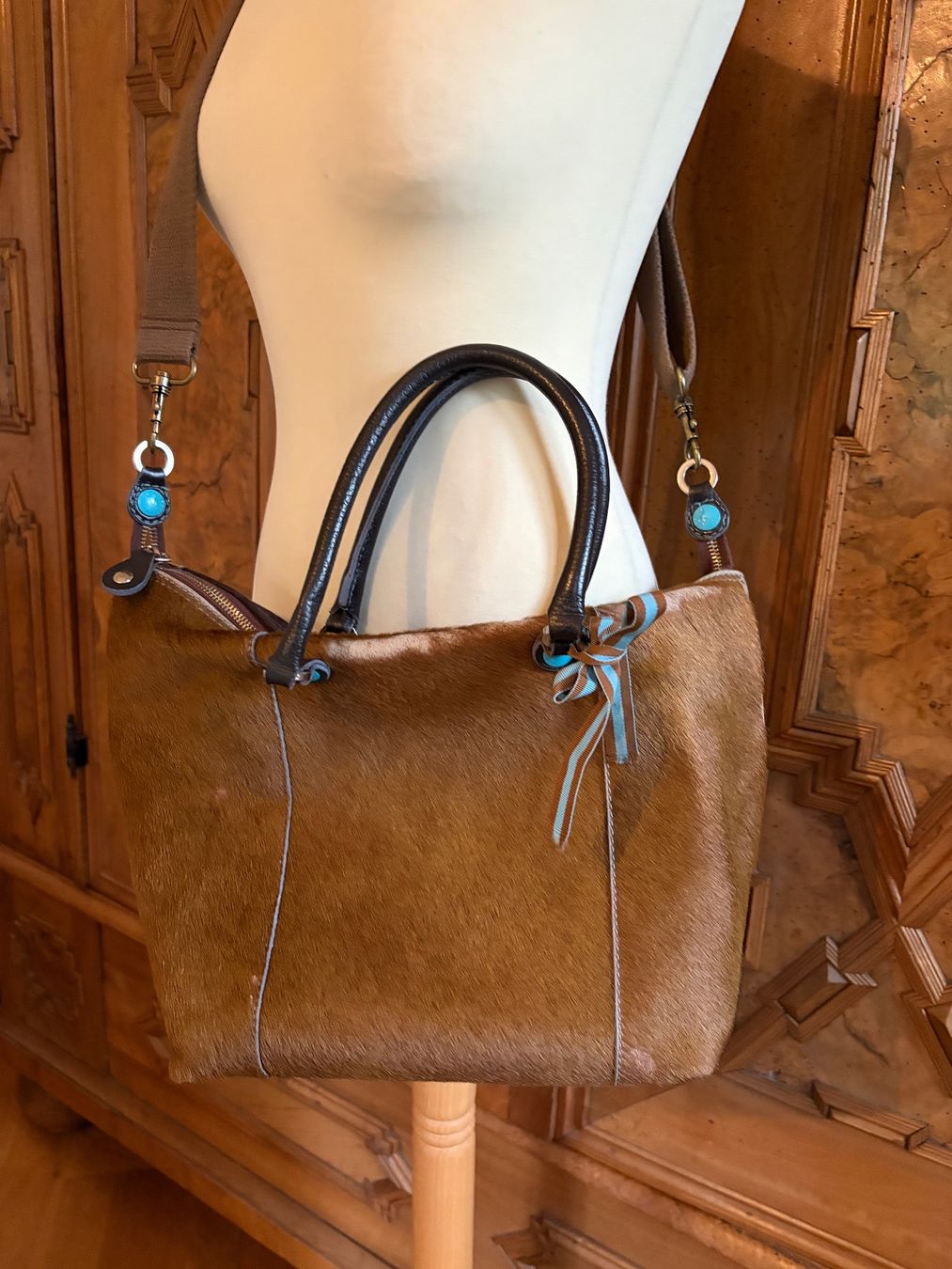 Taschen: CABS Tasche / Overcross oder Speedy/  Pferdeleder – Gebraucht aus Interlaken von Bona55 1