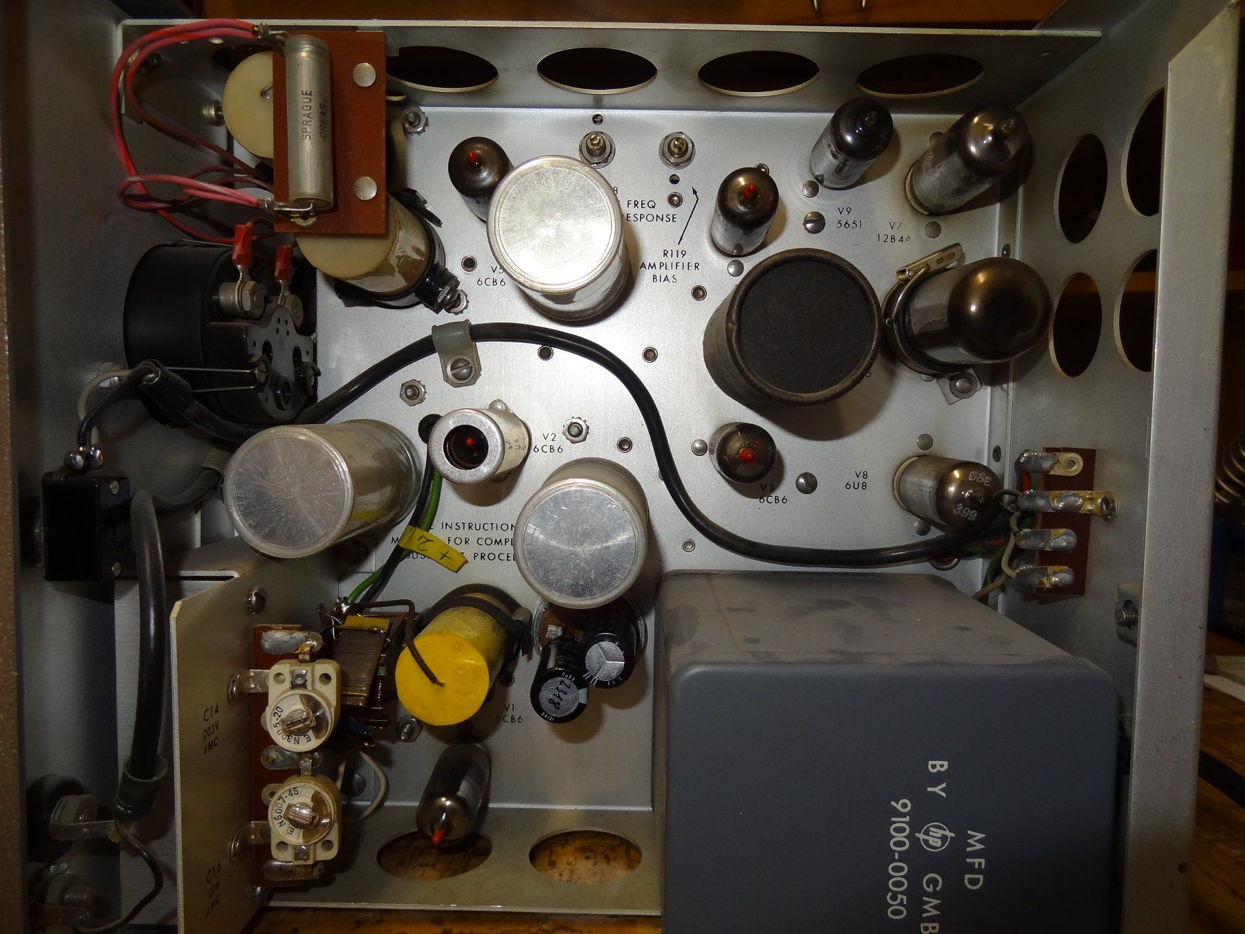 Hewlett Packard Mesurer: Röhrenvoltmeter HP-400D – D'occasion à Bubikon par Oldboy44 2