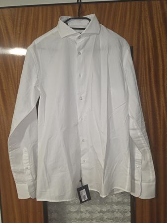 Chemise homme blanche col italien taille 39 neuf