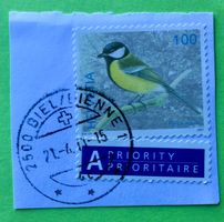 Nr.1237 Dauermarken 2007 mit Stempelt Kohlmeise   