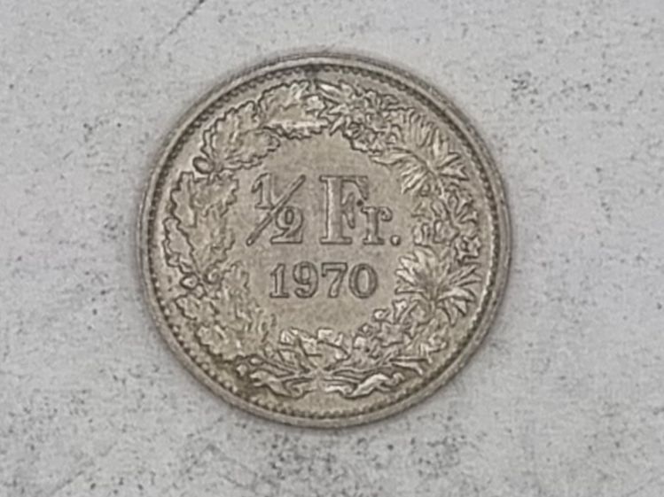 Alle Münzen: 1/2 FR 1970 UNZ – Neu und originalverpackt aus Bure von chap981