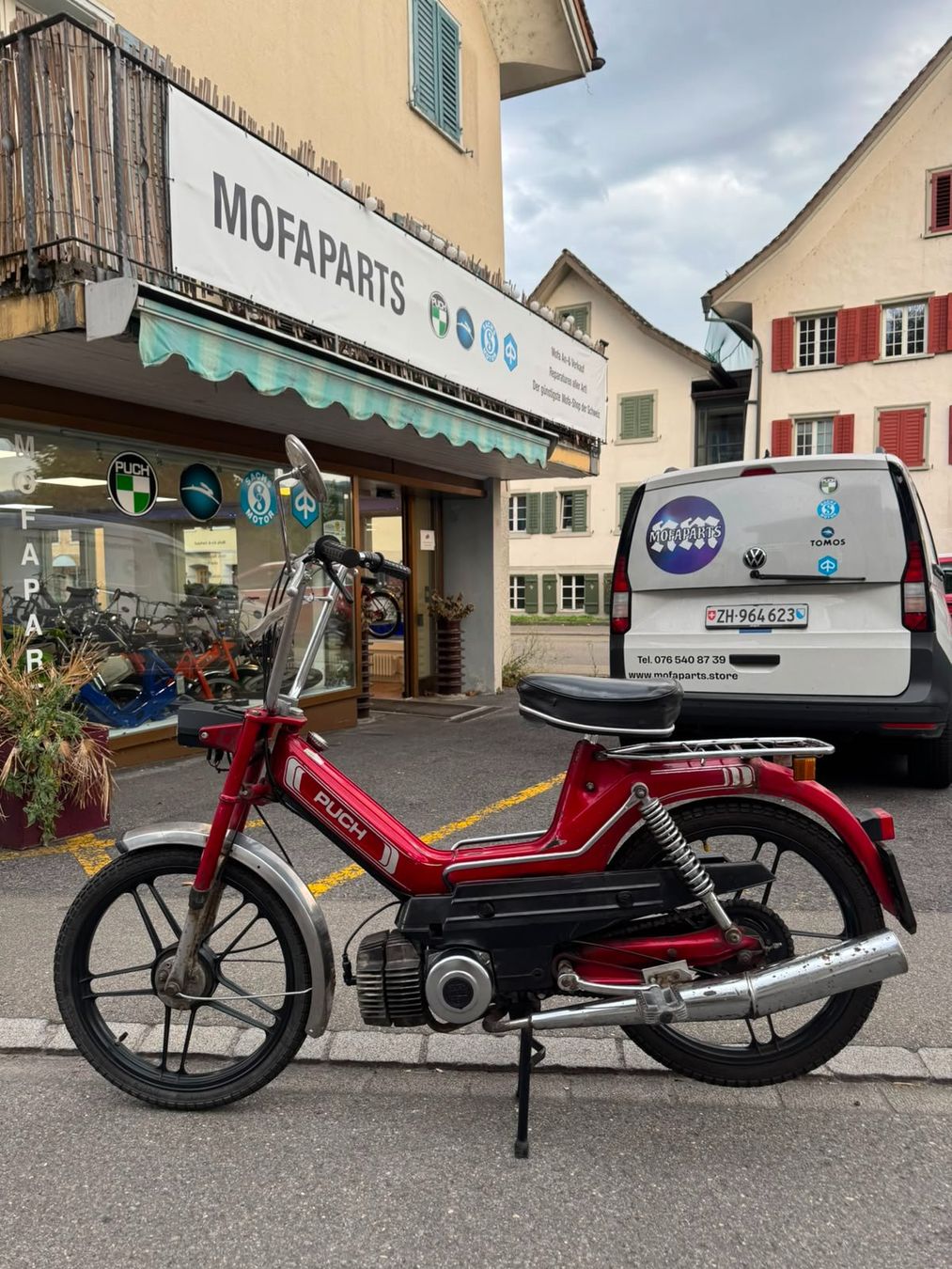 Puch Ciclomotori: Puch Maxi S mit Ausweis – Usato da Schmerikon venduto da Mofaparts