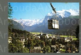 AK color Engelberg OW Luftseilbahn Brunni ≈ 1980