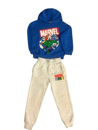 Ensemble Marvel (Sweat à capuche + Pantalon) 6 ans