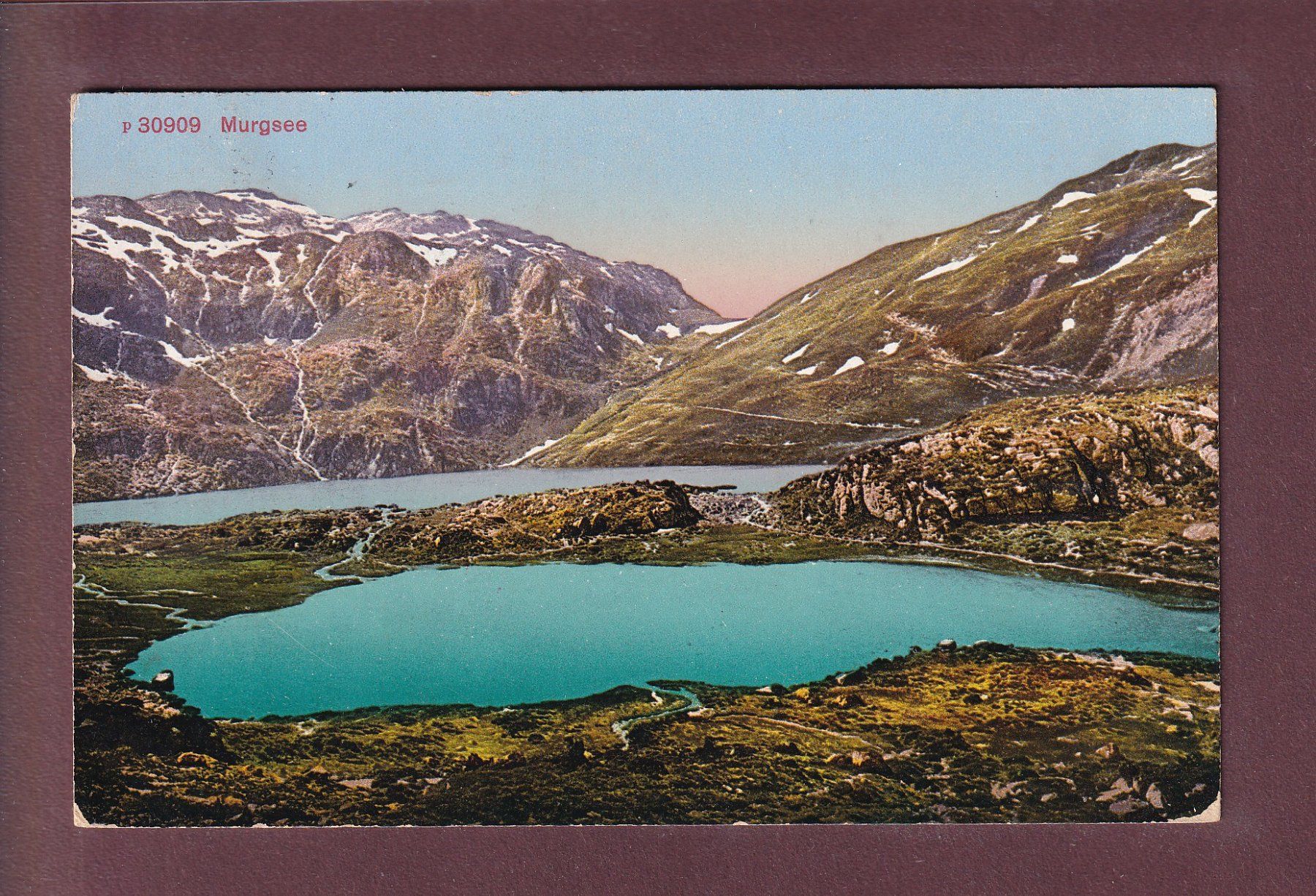 Cartes postales: MURGSEE - 1919 – D'occasion à Pully par nicecards