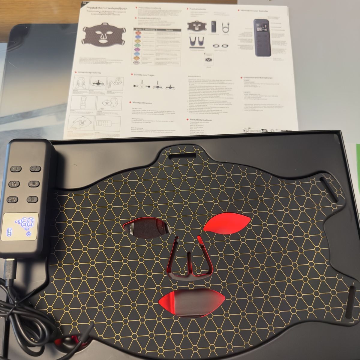 Gesichts- und Gehörschutz: LED Face Mask Gerät neu unbenutzt  – Neu (gemäss Beschreibung) aus Emmenbrücke von Poke-Gengar