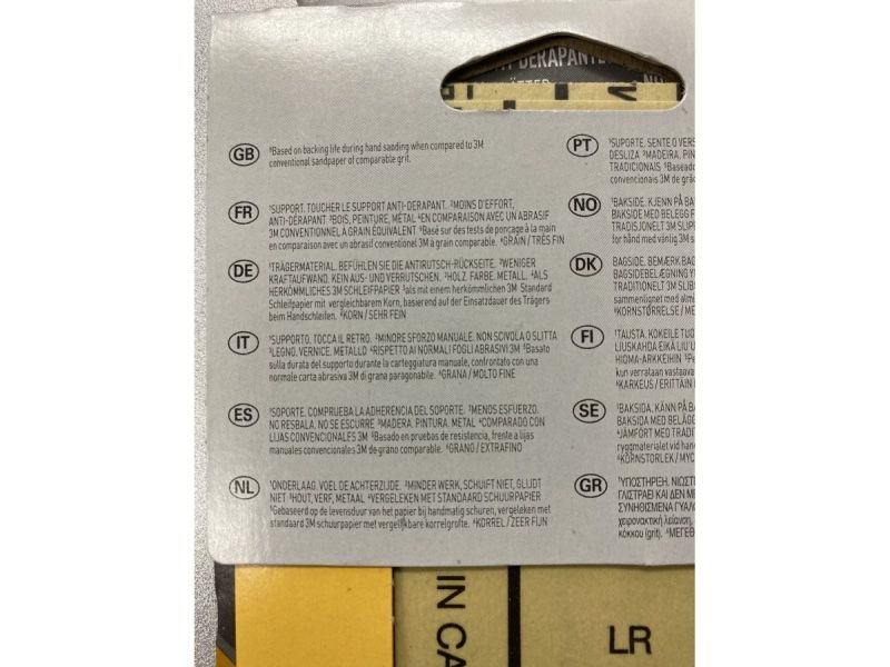 Smerigliatrici & Lucidatrici: Neue 3M Schleiffblätter 220P – Nuovo e nell'imballaggio originale da Necker venduto da liq24 3