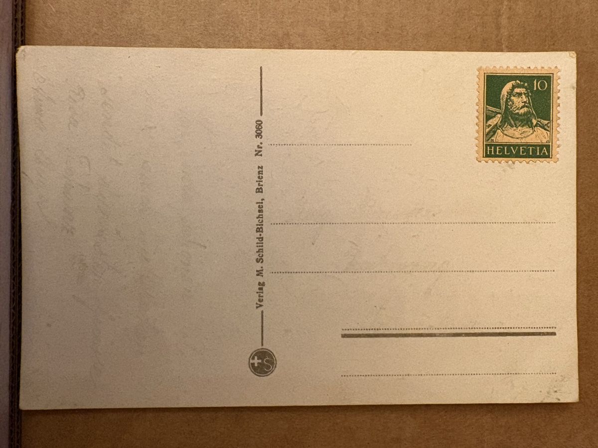 Cartoline postali: AK von Interlaken / Jungfrau – Usato da Rümlang venduto da Kartenpost1 1