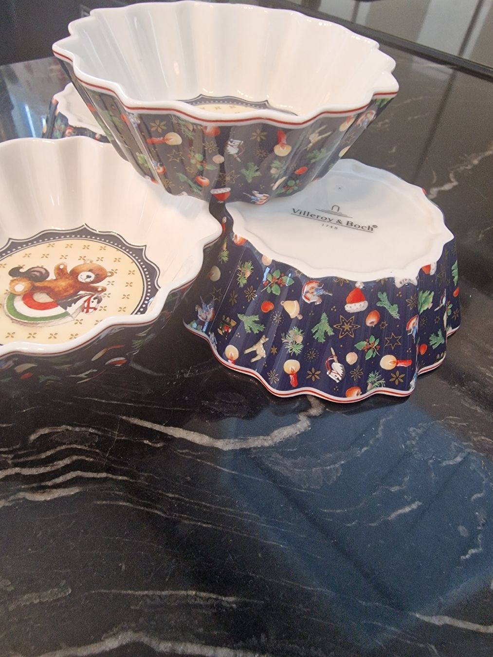 Villeroy & Boch Teglie da forno: Villeroy Boch 4 Backform Spring Fantasy – Nuovo (secondo la descrizione) da Oberglatt ZH venduto da Alischa1 1