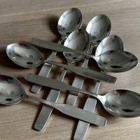 8 Suppenlöffel•“Form“ 3600•Wilhelm Wagenfeld•WMF