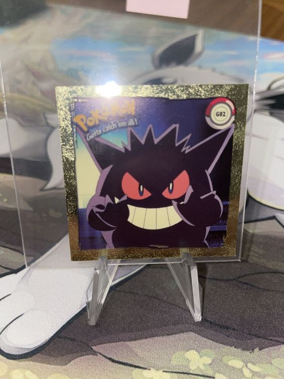 Pokemon Sticker 1999 Gengar Gold (NM) | Kaufen auf Ricardo