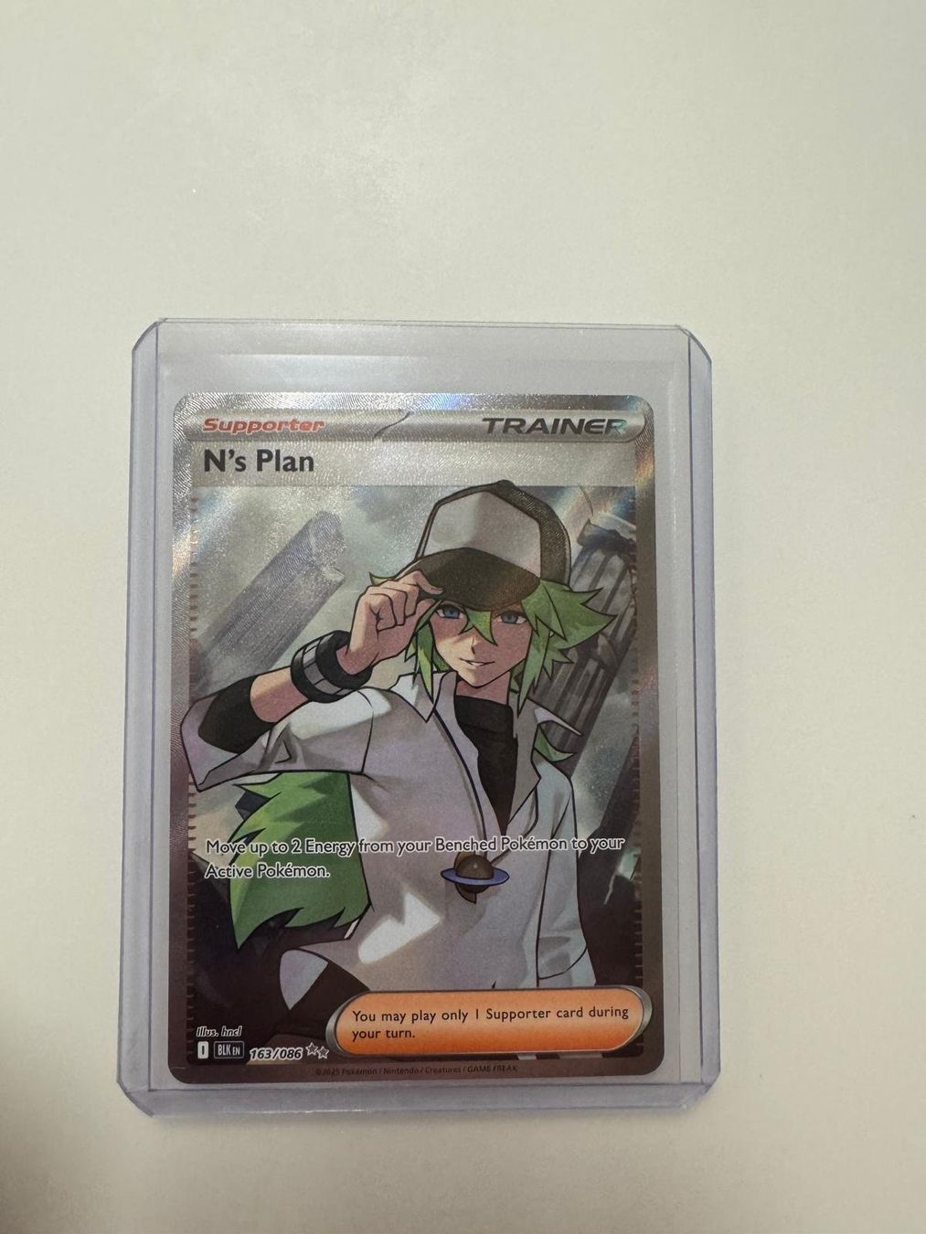Pokémon Sammelbilder & Trading cards: N's Plan | Ultra Rare | BLK 163/086 | EN – Gebraucht aus Spreitenbach von Snacky96