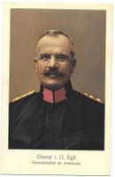 Oberst G. Egli Unterstabschef Armeestab