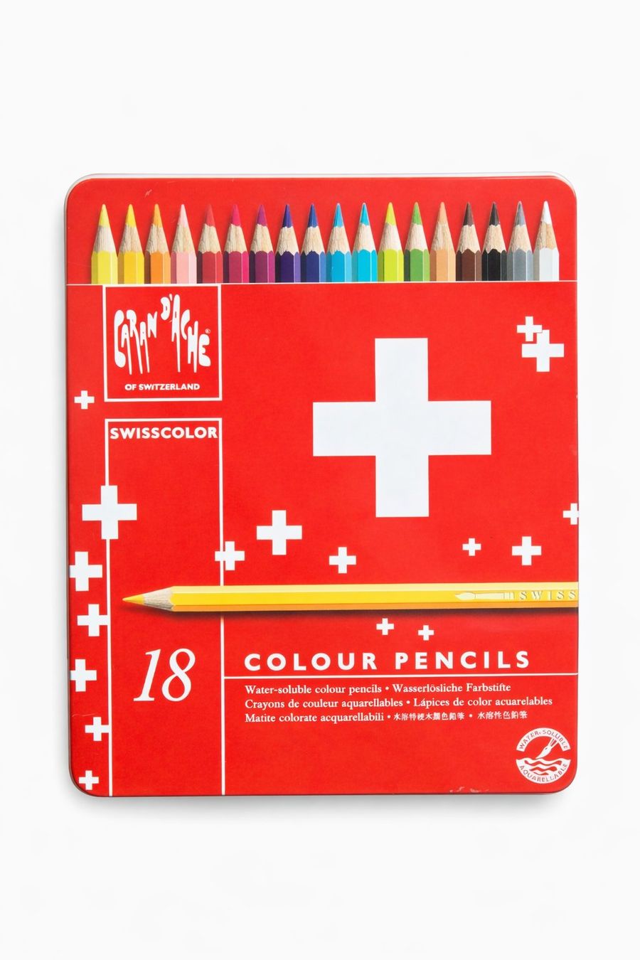 Caran D'Ache Matite, matite colorate & gessi: Caran d’Ache Aquarell Farbstifte – Nuovo (secondo la descrizione) da Fully venduto da VaneaSelection