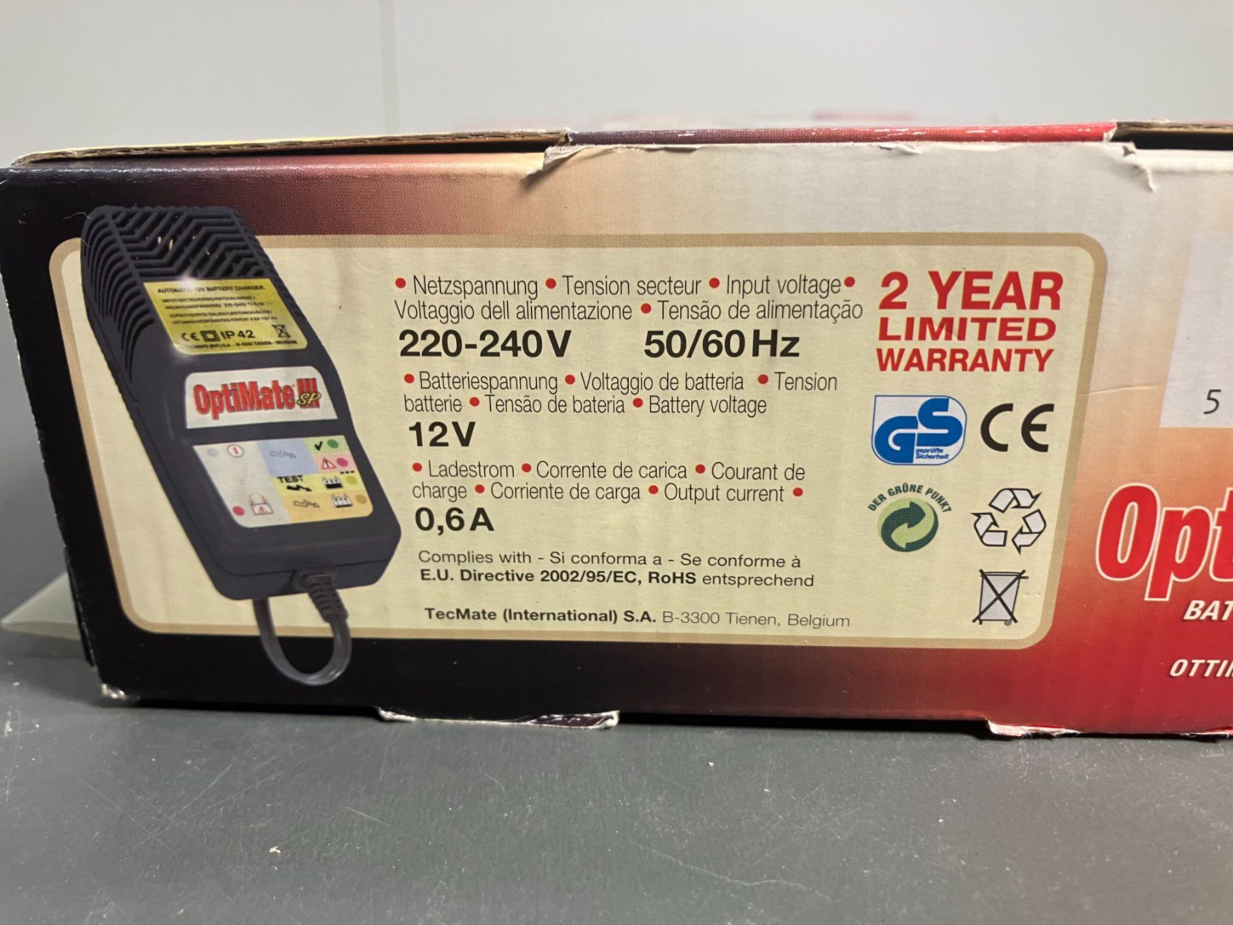 Ladegeräte: Optimate III SP Batterie Optimiser ohne Wandkonsole ab 1.- – Neu (gemäss Beschreibung) aus Lichtensteig von Buy24International 2