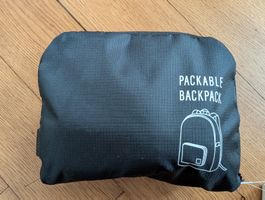 Neuer, kompakter, faltbarer Rucksack - Ideal für Reise!