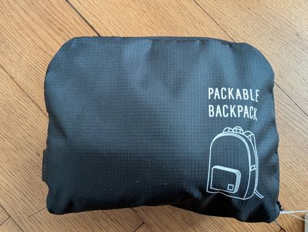 Neuer, kompakter, faltbarer Rucksack - Ideal für Reise!