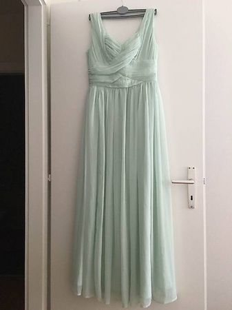 Robe demoiselle d'honneur ASOS menthe T40
