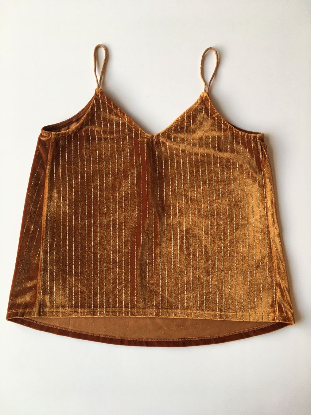 Top: Débardeur velours - taille XS – Usato da Troinex venduto da Irisglo 3