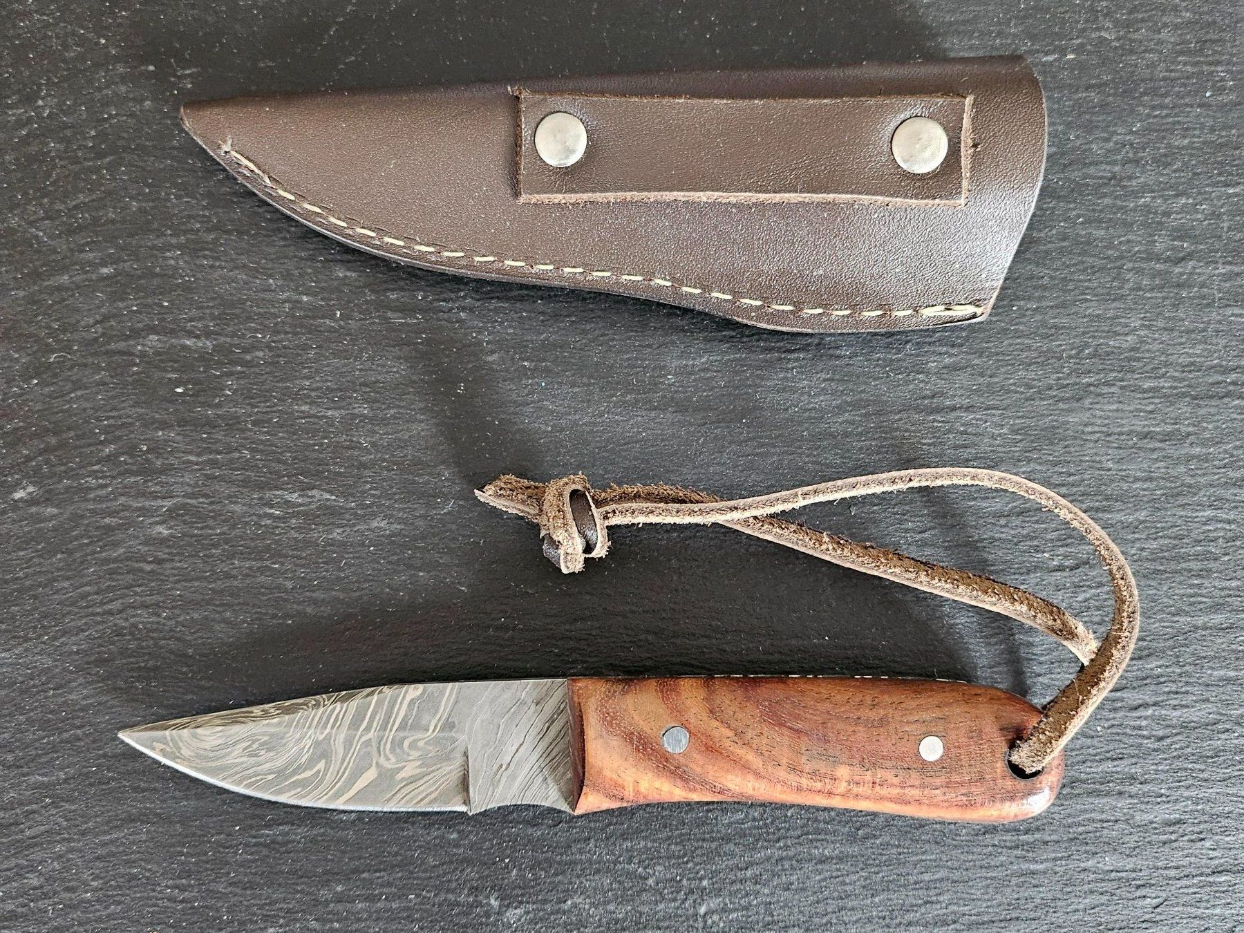 Accessori: Jagdmesser - Damaststahl – Nuovo (secondo la descrizione) da Weisslingen venduto da PfeilBogenMesser