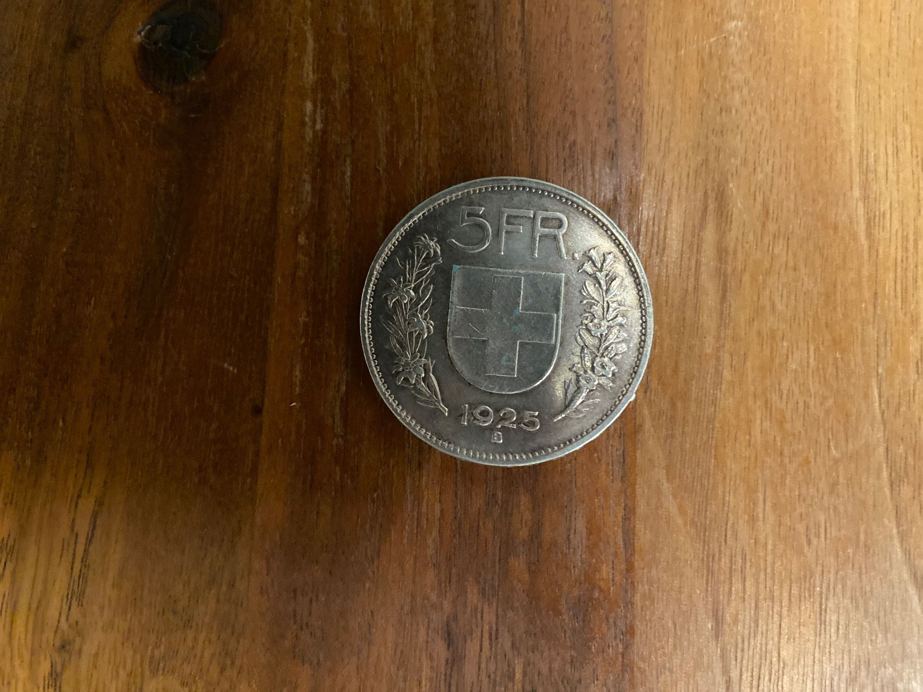 Tutti le monete: 5 Franken Münze 1925 – Nuovo (secondo la descrizione) da Zürich venduto da ragusa45