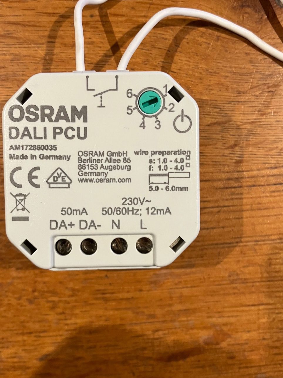 Osram Componenti elettronici: Osram DALI PCU mit 2 Taster – Usato da Kirchdorf BE venduto da BjoernKohli 1