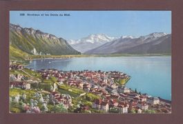 MONTREUX - Dents du Midi - Feldpost