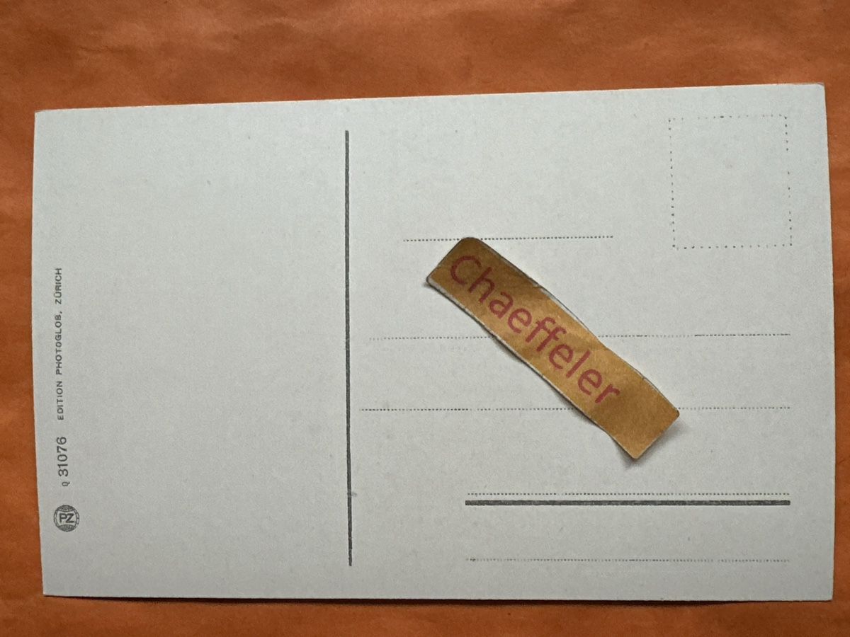 Cartes postales: Alte Ansichtskarte Zürichsee ? mit Seebad – D'occasion à Zürich par Chaeffeler 1
