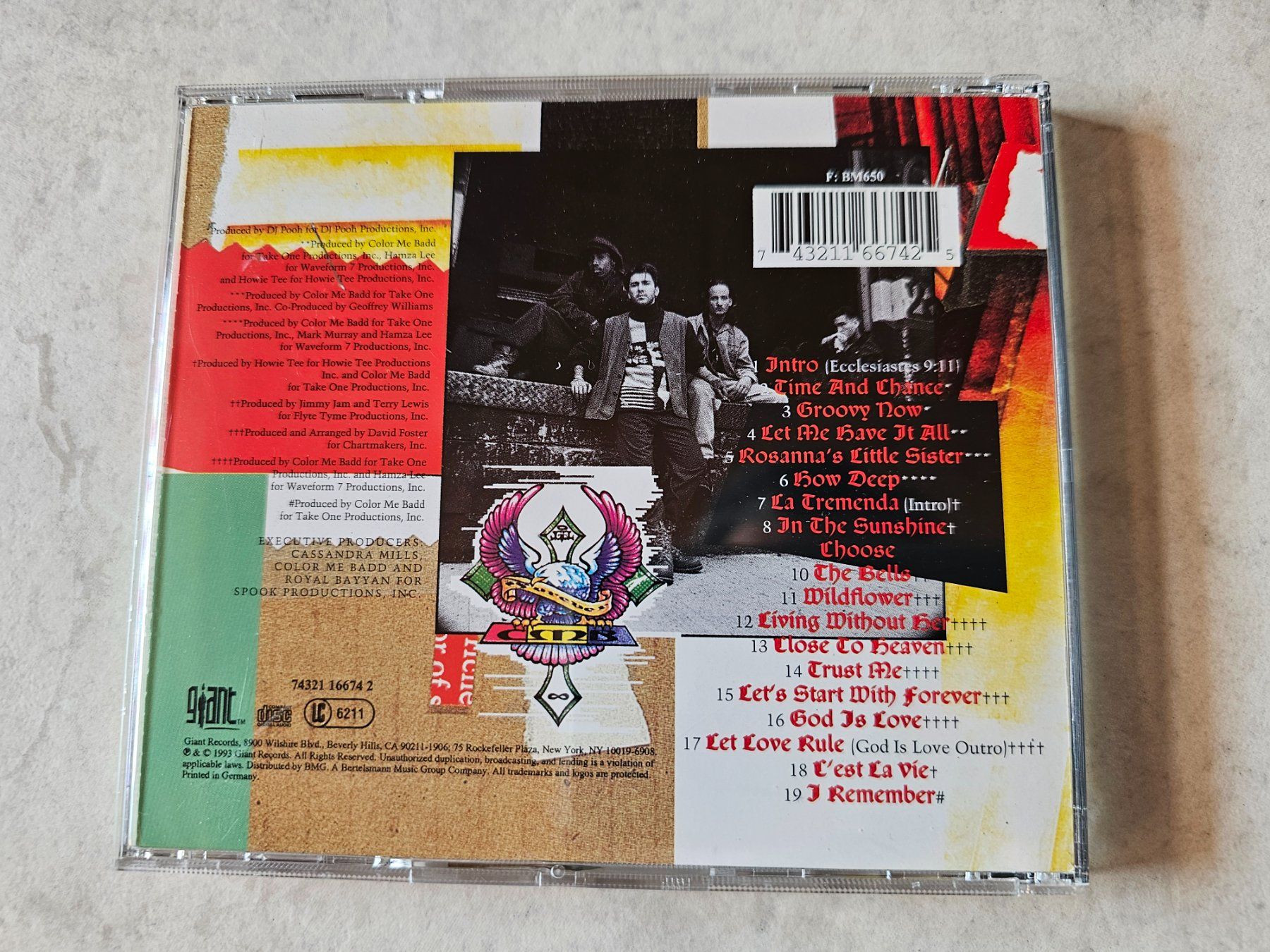 CD: Color Me Badd  -  Time And Chance – Usato da Schneisingen venduto da backstore24 1