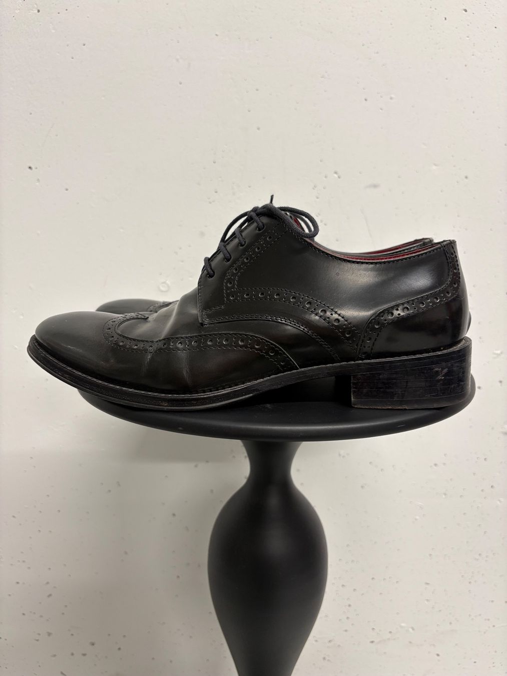 Navyboot Scarpe da donna: Navyboot Schnürschuhe Gr. 39 Leder schwarz grau Budapester – Usato da Regensdorf venduto da secondchancefashion