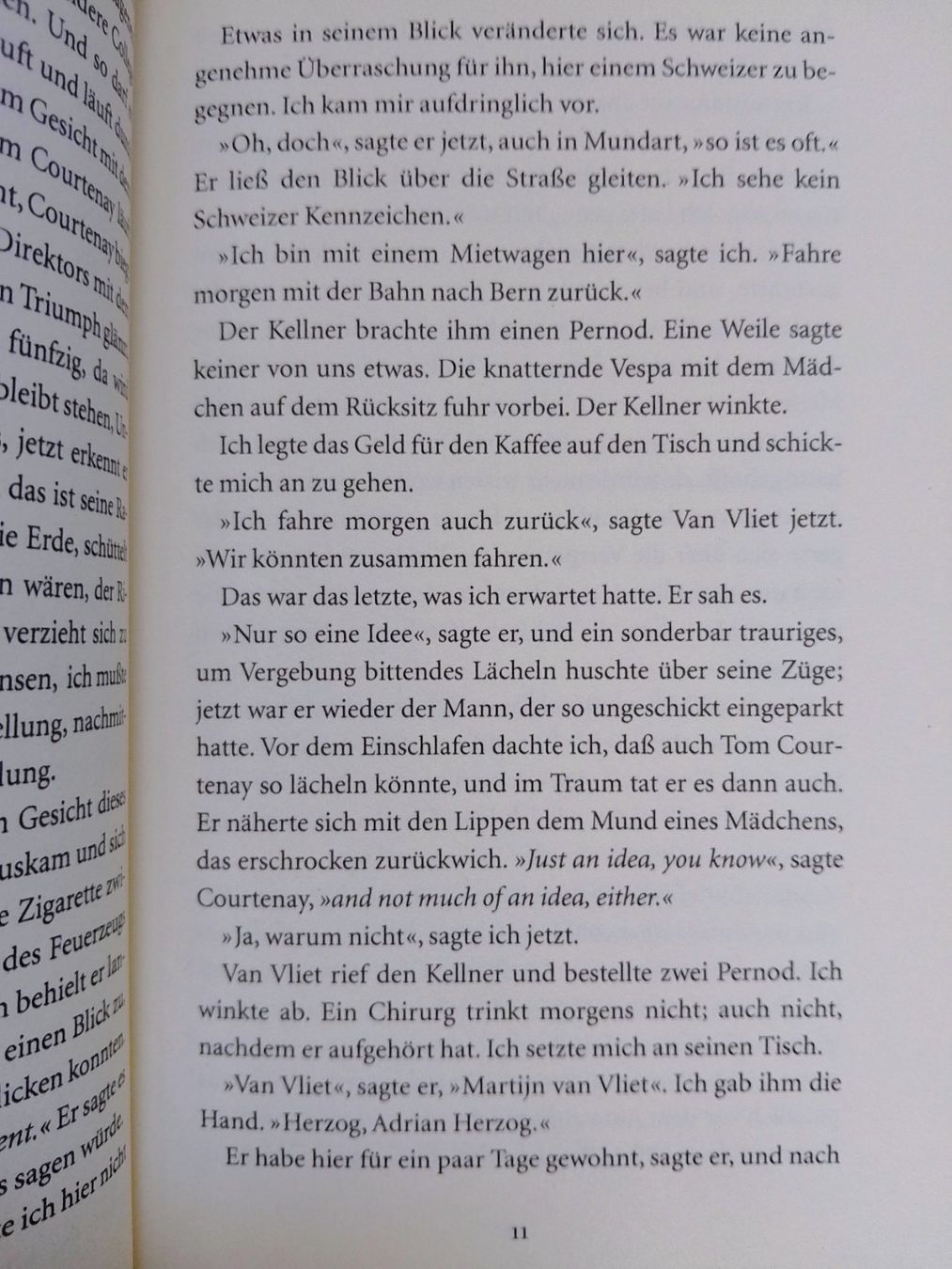 Libri: Pascal Merrcier : LEA. Novelle.  Peter Bieri – Usato da Zürich venduto da Flitzi2005 7