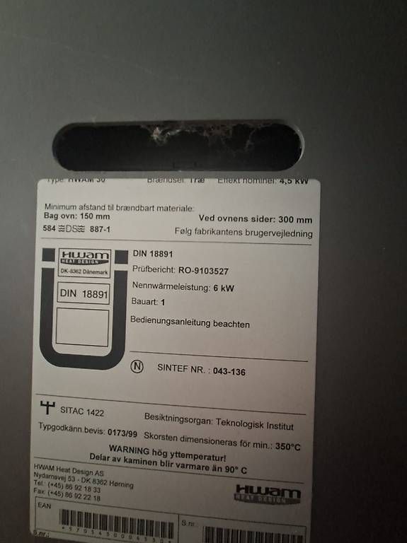 Stufe caminetto: Schwedenofen – Usato da Bolligen venduto da cot_877z 1