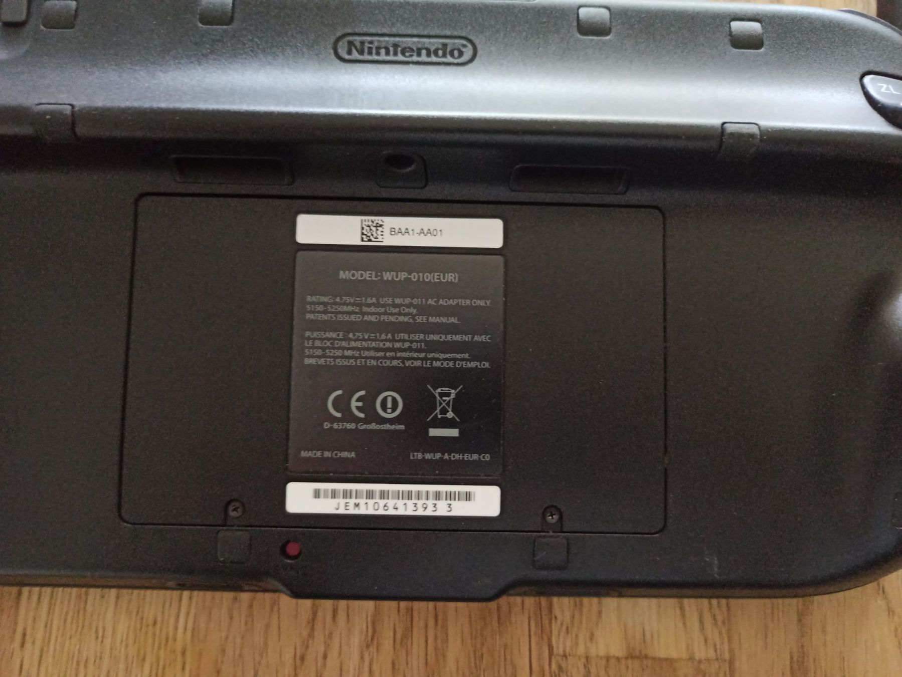 Nintendo Controller: Nintendo Wii U GamePad  (EUR) - Controller  Model WUP-010 – Usato da Oberweningen venduto da mar_87mx 7