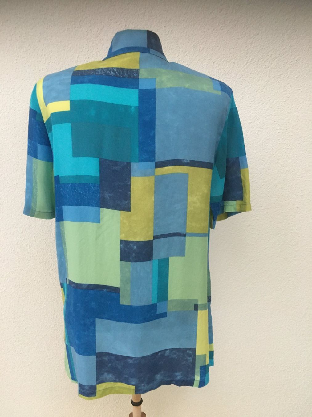 Camicette: Longbluse aus Cupro - Kurzarm – Usato da Uetendorf venduto da Florabella01 1