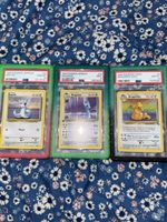 1999 Pokemon Karten Set Dratini Dragonir Dragonite PSA