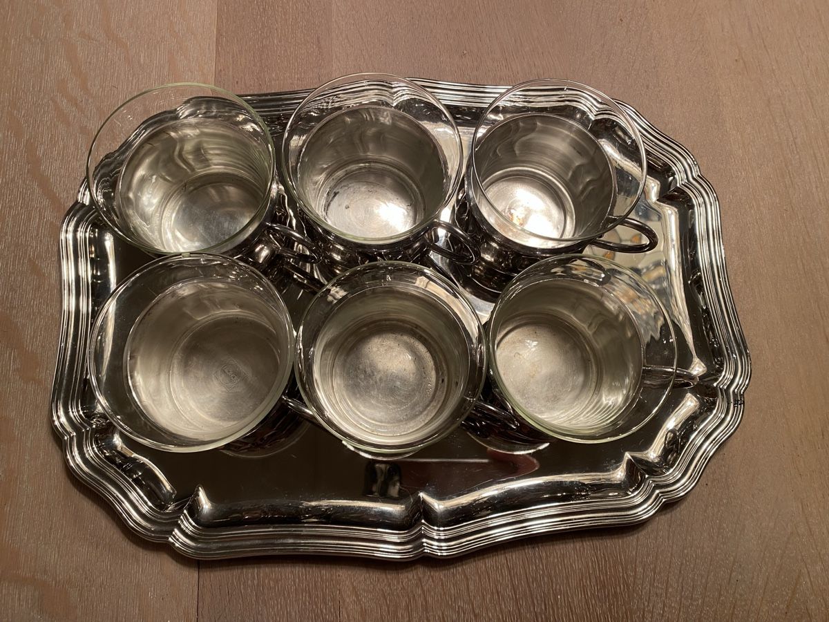Sigg Geschirrsets: Sigg Switzerland Teegläser mit Tablett! – Gebraucht aus Embrach von bea_8424 2