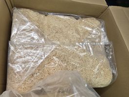 Heu in Beuteln verpackt neuwertig