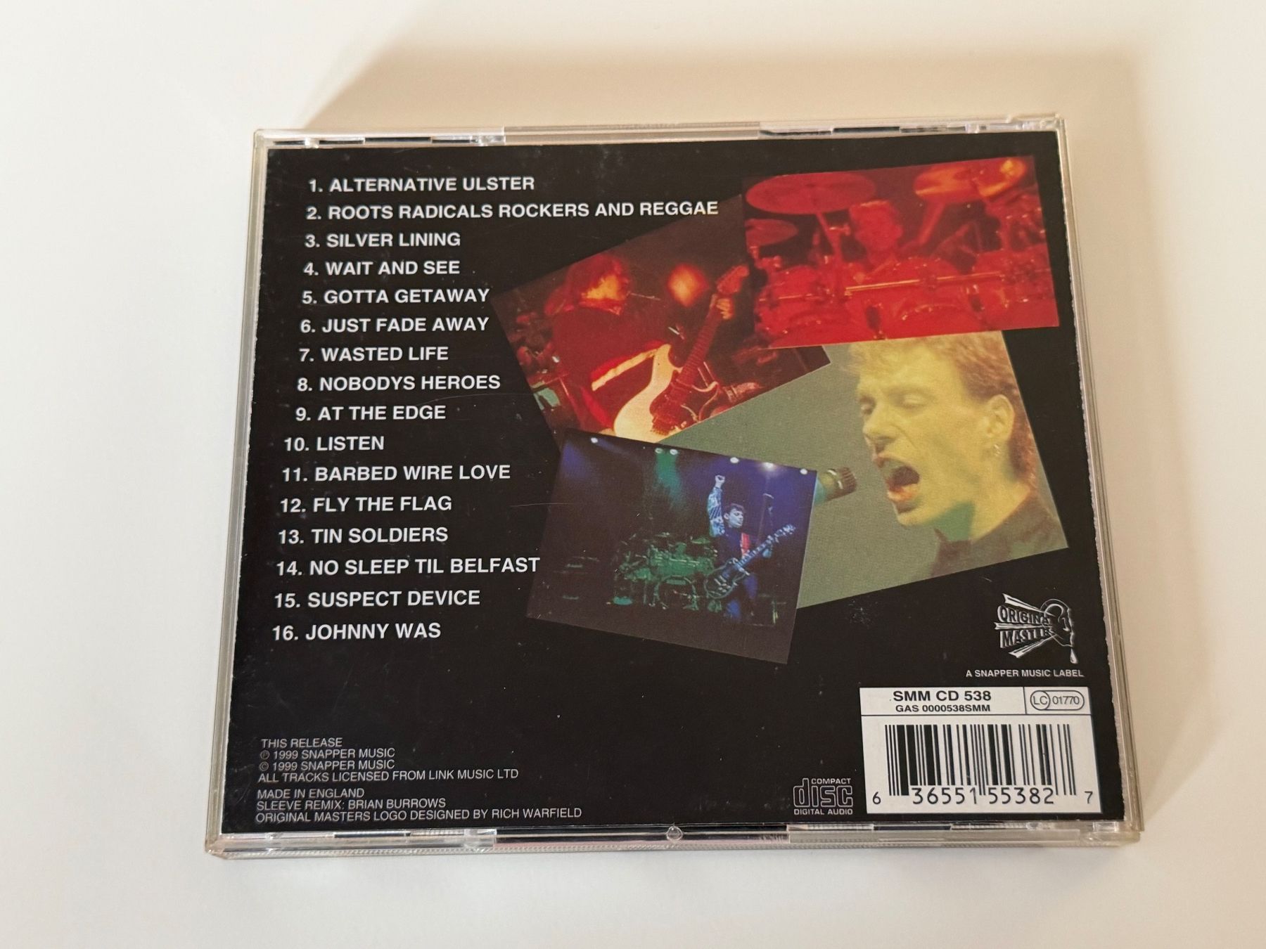 CD: Stiff Little Fingers - Greatest Hits Live CD – Usato da Altstätten SG venduto da sheamus 1
